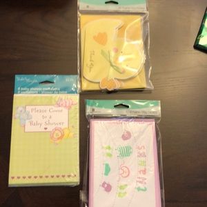Baby shower invites